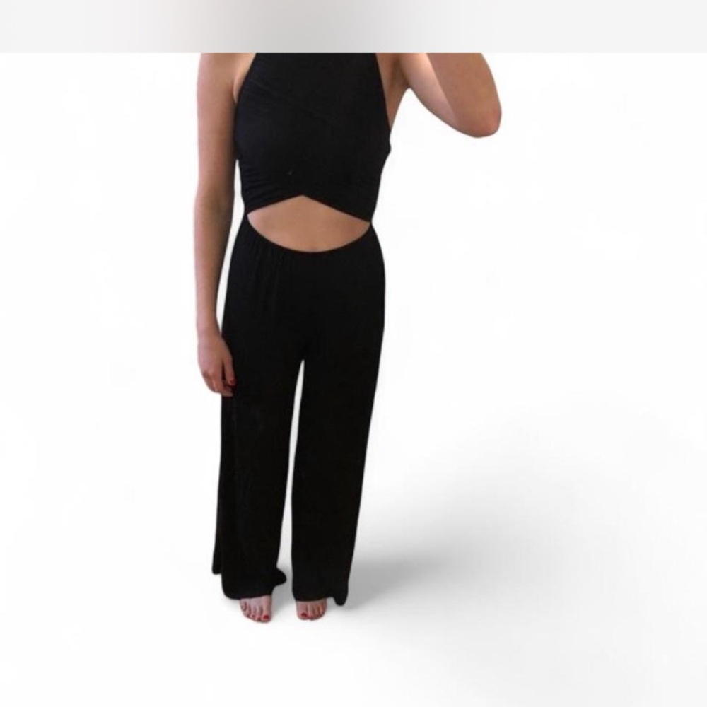 Dance & Marvel Black Cutout Jumpsuit